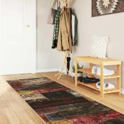 vidaXL Mattlöpare MARSA Flerfärgsdesign 80 x 400 cm Polyester och PVC