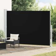 vidaXL Infällbar sidomarkis 200x300 cm svart