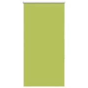 vidaXL Rullgardin mörkläggning blad grön 65x130 cm tyg bredd 60,7 cm