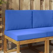 vidaXL Utomhus Soffa Kudde 2 pcs Turkos Polyester