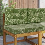 vidaXL Utomhus Soffa Kudde 2 pcs Bladdesign Polyester
