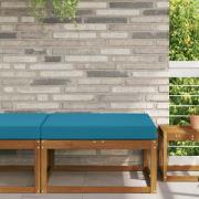 vidaXL Utomhus Soffa Kudde Kungsblå 80 x 80 x 8 cm Polyester