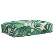 vidaXL Kudde Löv Bladmönster 60 x 40 x 8 cm Oxford Tyg