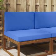 vidaXL Utomhus Soffa Kudde 2 pcs Turkos Polyester