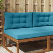 vidaXL Utomhus Soffa Kudde 2 pcs Kungsblå Polyester