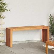 vidaXL bänk Olivenatur 110 x 30 x 45 cm Massivt teakträ