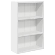 vidaXL Badrumsväggskåp med hylla Vit 40 x 16 x 62,5 cm Konstruerat trä