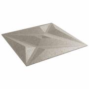 vidaXL Väggpaneler Stjärna 24 pcs Star Betong 50 x 50 cm XPS Skum