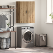 vidaXL Väggskåp Artisan Ek 69,5 x 34 x 90 cm Konstruerat trä