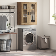 vidaXL Sideboard Artisan Ek 69,5 x 34 x 90 cm Konstruerat trä