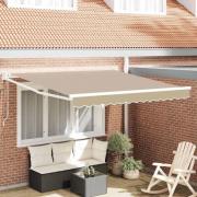 vidaXL Markis Beige 300 x 250 x 165 cm Polyester