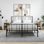 vidaXL Sängbord 2 st sonoma-ek 40x30x50 cm konstruerat trä