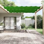 vidaXL Markis vertikal ljusgrön 140x600 cm oxfordtyg