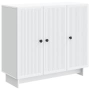 vidaXL Sideboard Vit 89 x 34,5 x 80 cm Konstruerat trä