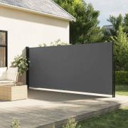 vidaXL Utdragbar sidomarkis antracit 180x300 cm