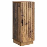 vidaXL Sideboard Gammalt trä 33 x 34,5 x 87 cm Konstruerat trä