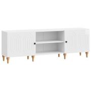 vidaXL TV-skåp Vit högglans 150 x 31 x 50 cm Konstruerat trä