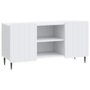 vidaXL TV-skåp Vit 102 x 34,5 x 52 cm Konstruerat trä