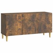 vidaXL TV-skåp Rökt ek 99 x 34,5 x 50 cm Konstruerat trä