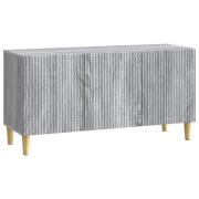vidaXL TV-skåp Grå sonoma-ek 99 x 34,5 x 50 cm Konstruerat trä