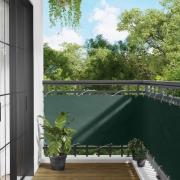 vidaXL Balkong Skärm 75 x 200 cm PU-belagt oxford alu