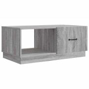 vidaXL Kaffeebord Grå sonoma-ek 90 x 50 x 37 cm Konstruerat trä