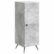 vidaXL Sideboard Betonggrå 33 x 34,5 x 90 cm Konstruerat trä