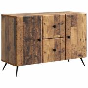 vidaXL Sideboard Gammalt trä 89 x 34,5 x 60 cm Konstruerat trä