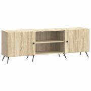vidaXL TV-skåp Sonoma-ek 150 x 31 x 50 cm Konstruerat trä
