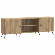 vidaXL TV-skåp Artisan-ek 150 x 31 x 50 cm Konstruerat trä