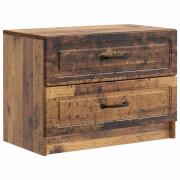 vidaXL Nattduksbord Gammalt trä 62 x 34,5 x 44,5 cm Konstruerat trä