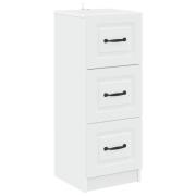 vidaXL Lådans skåp Vit 33 x 34,5 x 87 cm Konstruerat trä