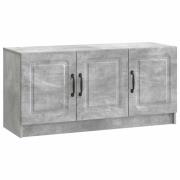 vidaXL TV-skåp Betonggrå 99 x 34,5 x 47 cm Konstruerat trä