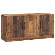 vidaXL TV-skåp Gammalt trä 99 x 34,5 x 47 cm Konstruerat trä