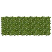 vidaXL Balkongskärm med löv Grön och Gul 200 x 75 cm Polyeten och tyg