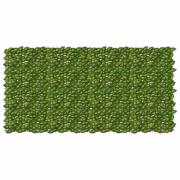 vidaXL Balkongskärm med löv Grön och Gul 200 x 100 cm Polyeten och tyg