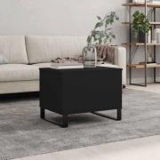 vidaXL Soffbord svart 60x44,5x45 cm konstruerat trä