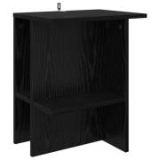 vidaXL Kaffeebord Svart ek 40 x 30 x 49 cm Konstruerat trä
