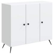 vidaXL Sideboard Vit 89 x 34,5 x 80 cm Konstruerat trä