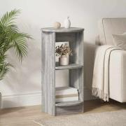 vidaXL Sidokabinett Grå Sonoma 40 x 40 x 75 cm Konstruerat trä