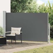 vidaXL Utfällbar sidomarkis Antracit 300 x 180 cm Polyester