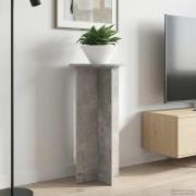 vidaXL Växtställ 2 pcs Betonggrå 40 x 40 x 80 cm Konstruerat trä