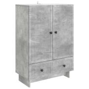 vidaXL Sideboard BetongGrå 66 x 34,5 x 95 cm Konstruerat trä