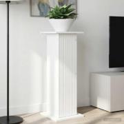 vidaXL Växtställ 2 pcs Vit högglans 30,5 x 30 x 80,5 cm