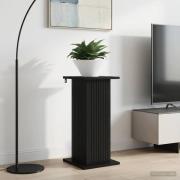 vidaXL Växtställ Svart 30,5 x 30 x 60,5 cm Konstruerat trä