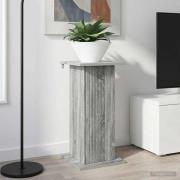 vidaXL Växtställ Grå sonoma-ek 30,5 x 30 x 60,5 cm Konstruerat trä