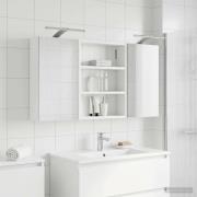 vidaXL Badrumsskåpsset 3 pcs 100 x 10,5 x 50 cm Konstruerat trä
