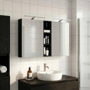 vidaXL Badrumsskåpsset 3 pcs 120 x 14,5 x 70 cm Konstruerat trä