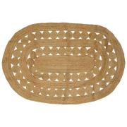 vidaXL Matta Brun 152 x 245 cm Jute