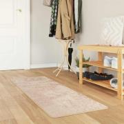 vidaXL Mattlöpare MARSA Beige 50 x 150 cm Polyester och PVC